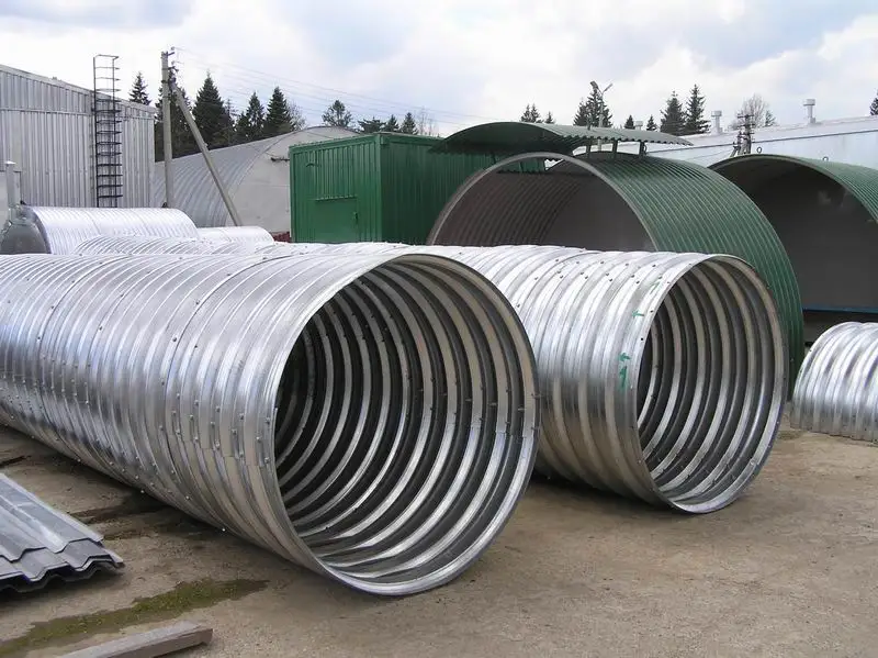 Труба гофрированная спиральновитая